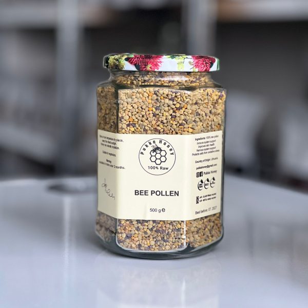 100% Raw Bee Pollen - Pure Energy Superfood from Nature, Rich in Antioxidants & Enzymes, Protein-Packed for Health & Vitality, Natural Energy Boost for Athletes & Professionals